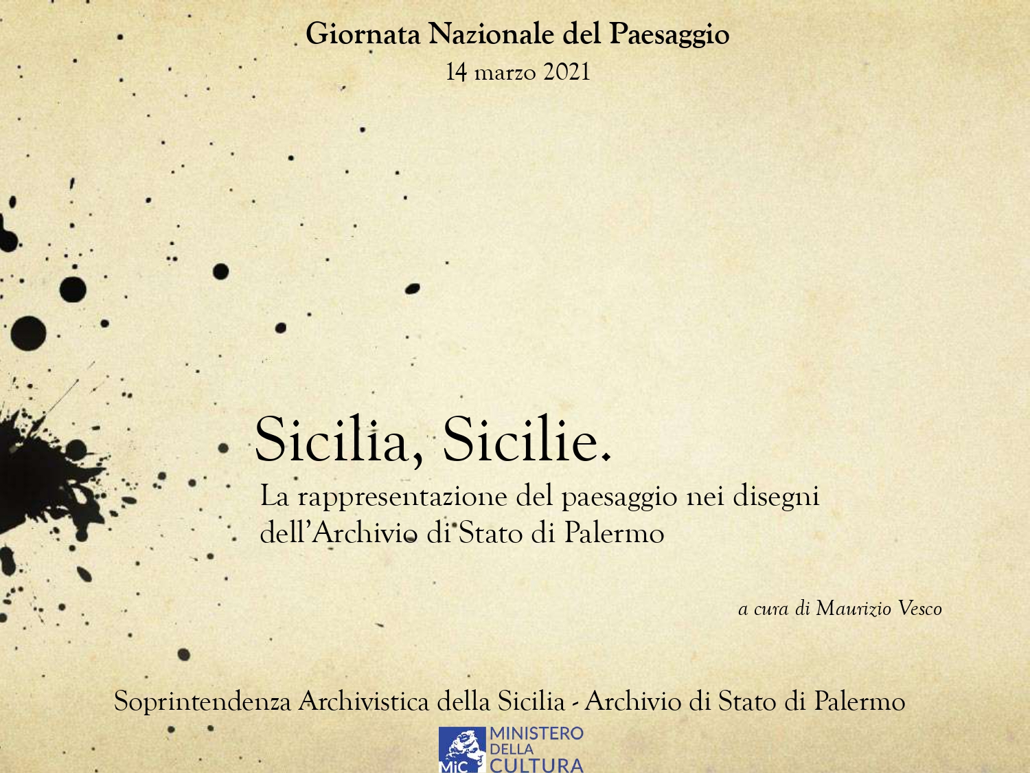 Sicilia, Sicilie. La rappresentazione del paesaggio nei disegni dell’Archivio di Stato di Palermo (1)