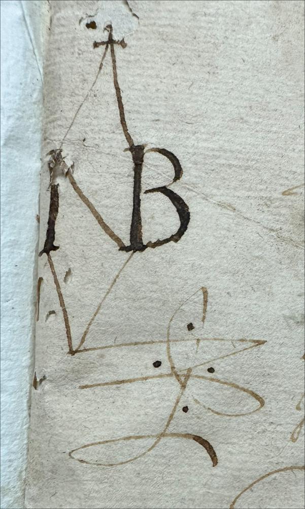 Bastone Nicolò: signum tabellionis