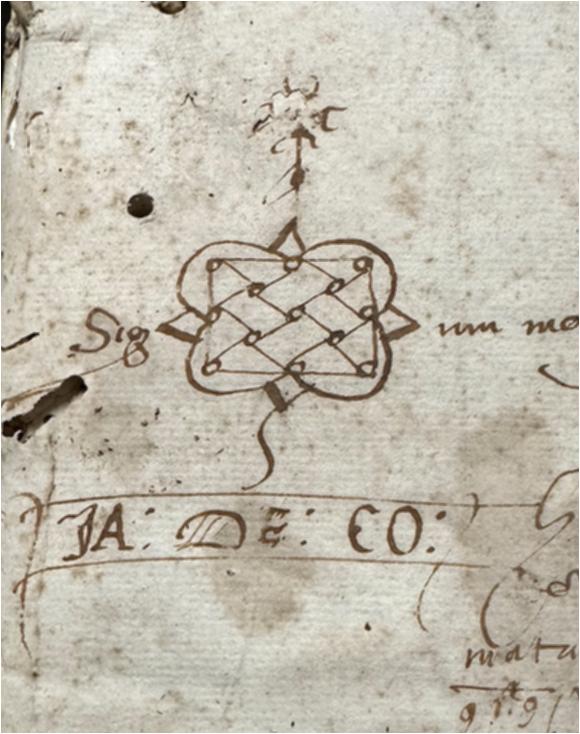 Corsitto Giacomo: signum tabellionis