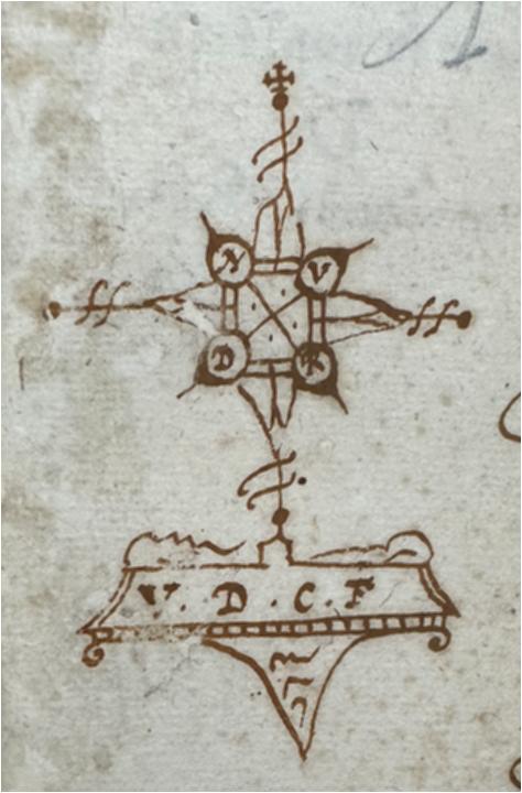 de Ribaldis Vincenzo: signum tabellionis
