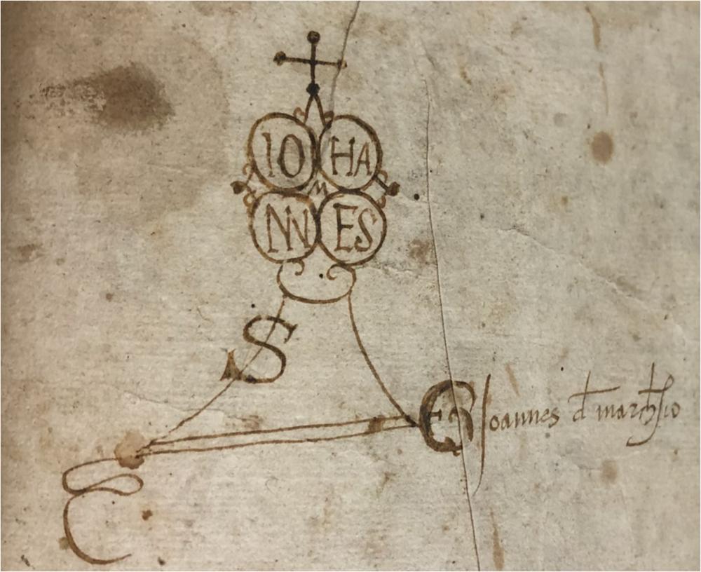 de Marchisio Giovanni: signum tabellionis