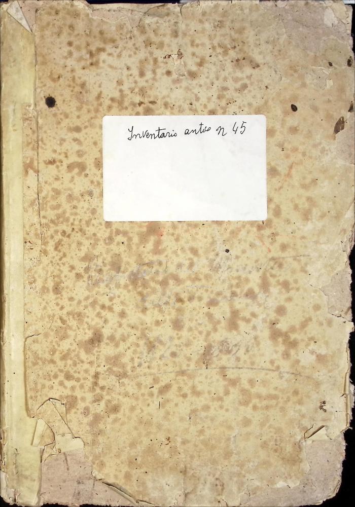 Volume de' lavori di coordinamento, eseguiti a norma di Regolamenti, per la conservazione e pel pronto reperimento delle carte di questi Reali Ministeri, Dipartimento delle Finanze, dell'anno 1820 fino al 1830, per Giuseppe Silvestri, Uffiziale di 2a classe