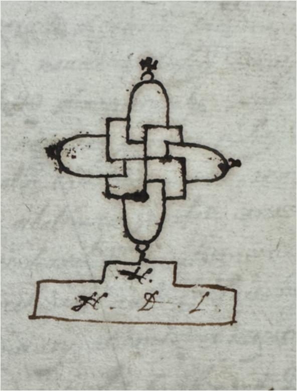 de Leta Nicolò: signum tabellionis
